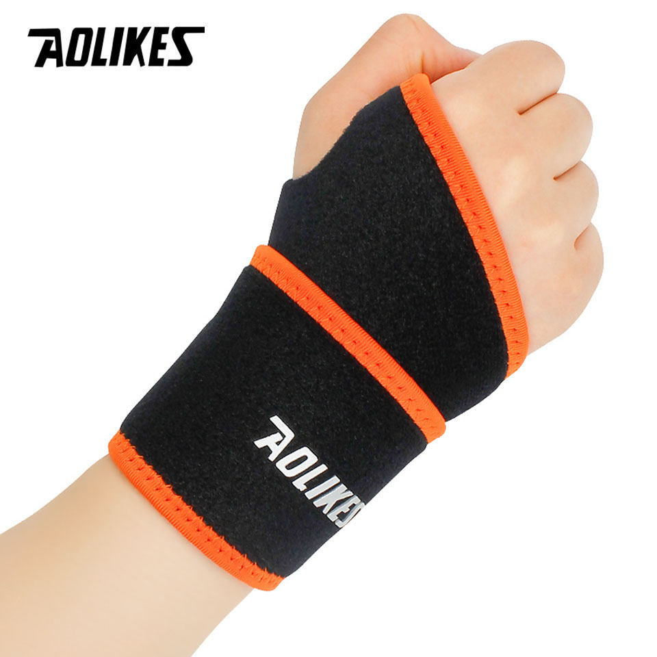 AOLIKES 1 قطعة المعصم هدفين دع - مراجعة Wrist Wraps Weightlifting Support وسعره