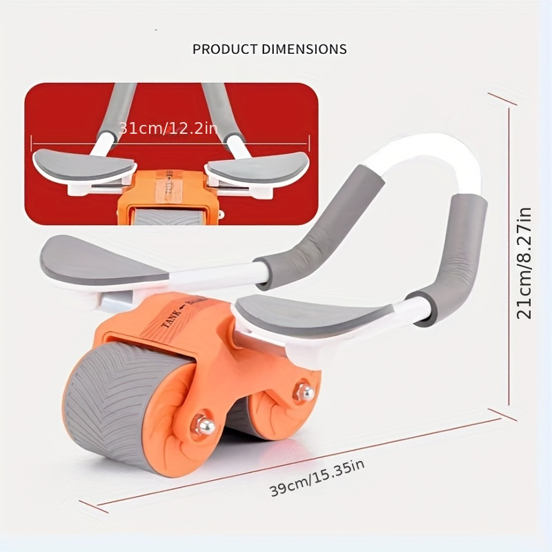 1 قطعة من جهاز تمارين البطن، ج - مراجعة Ab Roller Wheel With Elbow Support وسعره